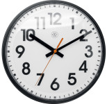 NEXTIME Horloge murale à quartz NXT, diamètre: 260 mm, blanc