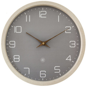 NEXTIME Horloge à quartz NXT ECO, diamètre: 300 mm, bleu