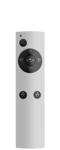 Hansa Tisch-Ventilator AM-016, Höhe: 580 mm, weiß / silber