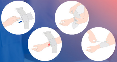FIRST AID ONLY Steriles Wundverband-Set QuickStop, 3er Set