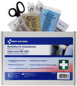 FIRST AID ONLY Erste-Hilfe-Nachfüllpack DIN 13157, im Karton