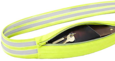 FIRST AID ONLY Reflektorgurt mit Tasche, neon-gelb