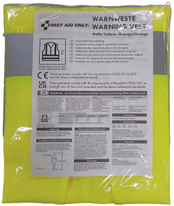 FIRST AID ONLY Pannenweste/Warnweste, gelb