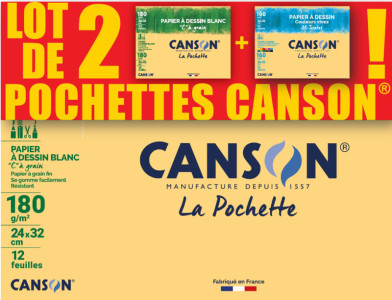 CANSON Papier à dessin 