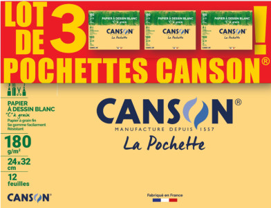CANSON Papier à dessin 