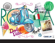 CANSON Carton à dessin STUDIO CREATIF, 260 x 330 mm
