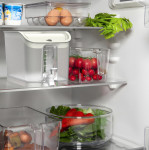 EDA Distributeur de boisson, 5 L, transparent avec couvercle