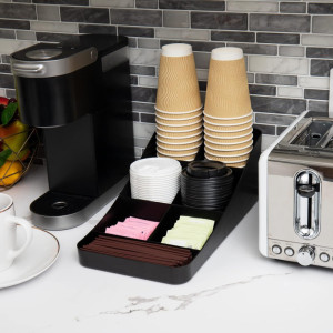 deflecto Organiseur thé & café, 7 compartiments