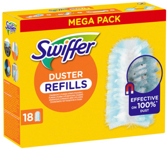 Swiffer Plumeau magnétique - pack de recharge de 18