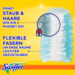 Swiffer Plumeau magnétique - pack de recharge de 18