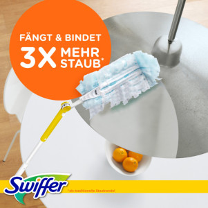 Swiffer Plumeau magnétique - pack de recharge de 18