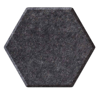 magnetoplan Panneau mural acoustique ecoAware, anthracite