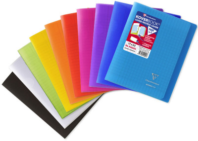 Clairefontaine Cahier Koverbook, 240 x 320 mm, Seyès, violet