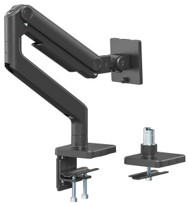 DIGITUS Monitorhalterung, Tragkraft: 20 kg, schwarz