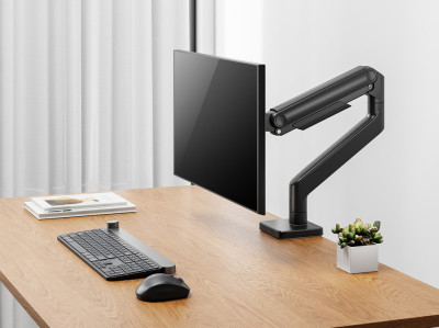 DIGITUS Monitorhalterung, Tragkraft: 20 kg, schwarz