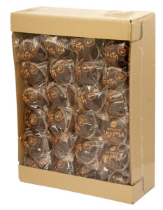 HELLMA Muffin Schokolade, carton de 48