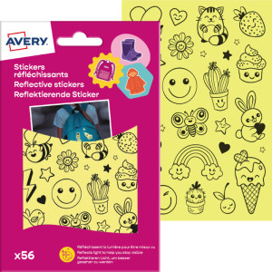 AVERY Sticker réfléchissant 