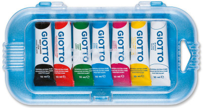 GIOTTO Gouache en tube Extra Fine, boîte de 12