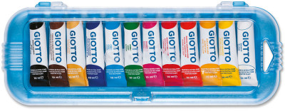 GIOTTO Gouache en tube Extra Fine, boîte de 12