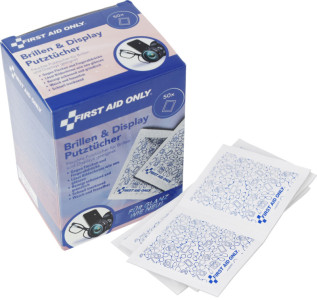 FIRST AID ONLY Brillen-Putztuch, 200er Pack