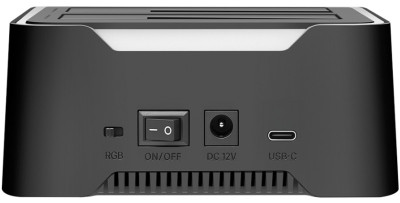 LogiLink USB 3.2 Dual Festplatten Docking Station, 2,5