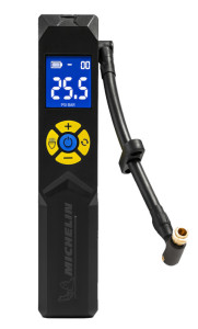 MICHELIN Akku-Mini-Kompressor mit Manometer, 10 bar