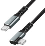 LogiLink USB 3.2 Kabel, USB-C - USB-C abgewinkelt, 1,0 m LogiLink USB 3.2 Kabel, USB-C - USB-C abgewinkelt, 1,0 m