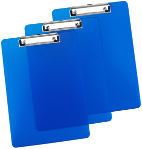 RAPESCO Klemmbrett, DIN A4, PP, transparent-grün