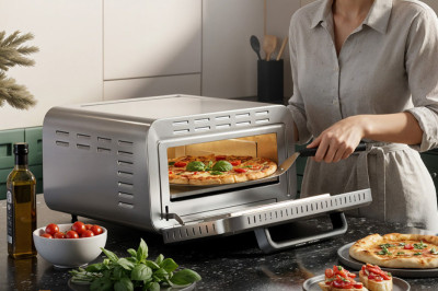 PROFI COOK Four à pizza PC-PO 1323, inox