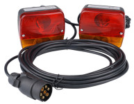IWH Anhänger-Rückleuchte mit Magnetfuß, 6 Funktionen, 12V IWH Anhänger-Rückleuchte mit Magnetfuß, 6 Funktionen, 12V
