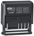 COLOP Wortbandstempel Mini-Info-Dater S 120/WD, schwarz COLOP Wortbandstempel Mini-Info-Dater S 120/WD, schwarz