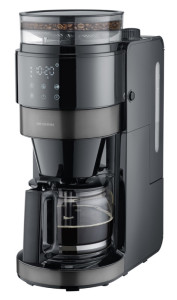 SEVERIN Cafetière électrique avec moulin KA 4830, noir
