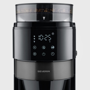 SEVERIN Cafetière électrique avec moulin KA 4831, noir