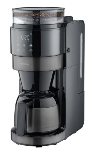 SEVERIN Cafetière électrique avec moulin KA 4831, noir
