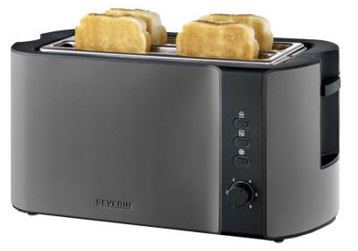 SEVERIN Grille-pain 4 tranches AT 9341, noir
