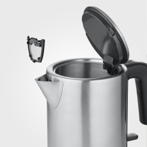 SEVERIN Bouilloire WK 9449, 1,7 litre, inox/noir