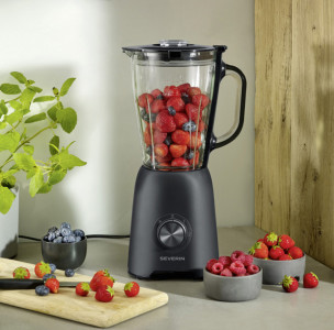SEVERIN Mixeur SM 3722, 600 watts, noir mat
