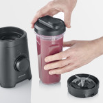 SEVERIN Smoothie Maker SM 3743, 300 W, noir mat