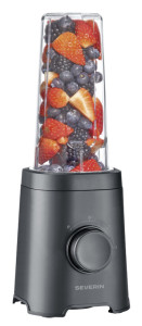 SEVERIN Smoothie Maker SM 3743, 300 W, noir mat