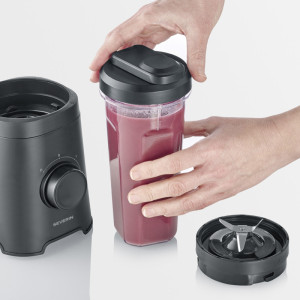 SEVERIN Smoothie Maker SM 3743, 300 W, noir mat