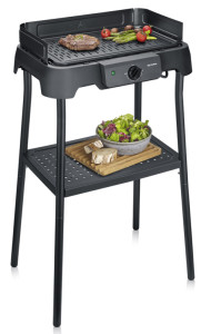 SEVERIN Barbecue électrique PG 8596, avec plaque de gril