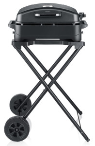 SEVERIN Barbecue électrique PG 8598 avec couvercle, noir