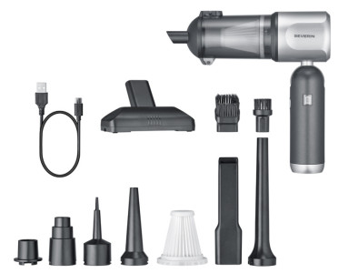SEVERIN Aspirateur à main sans fil S'Power Vac & Blow