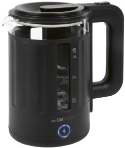 CLATRONIC Bouilloire WK 3837, 1,7 litre, noir