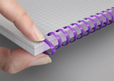 Oxford Cahier reliure souple Smart, A4, quadrillé, assorti