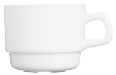 Esmeyer Arcoroc Kaffee-Untertasse, 140 mm, weiß