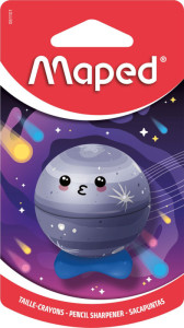 Maped Taille-crayon PLANET, métallique, carte blister