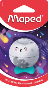 Maped Taille-crayon PLANET, métallique, carte blister