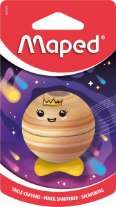Maped Taille-crayon PLANET, métallique, carte blister