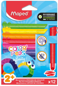 Maped my first Crayon de couleur COLOR'PEPS INFINITY, 12